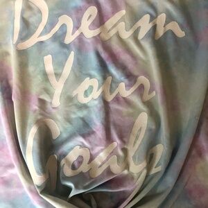 90 Degree By Reflex Shirt Only Tye Dye Pastel Colored Girls Size L 12